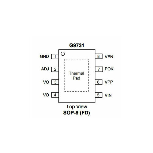 Микросхема G9731F11U