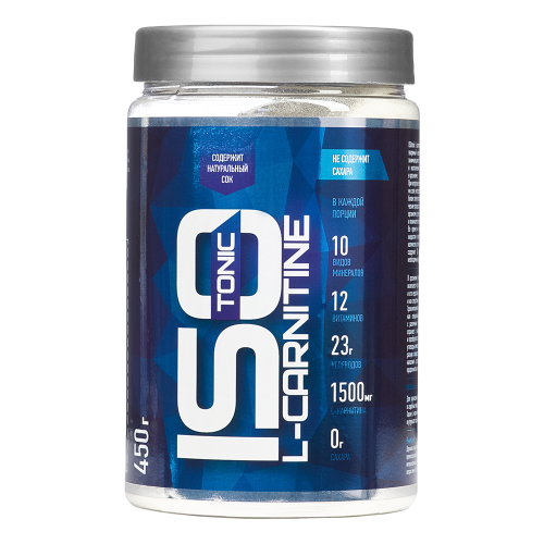 фото Изотонические смеси r-line iso l-carnitine (450 г) лимон rlinesportnutrition