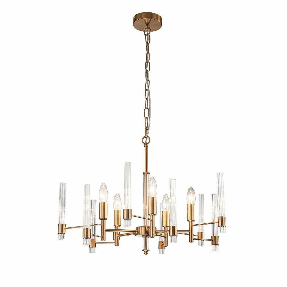 фото Подвесная люстра Indigo Favara 11040/5P Brass V000460