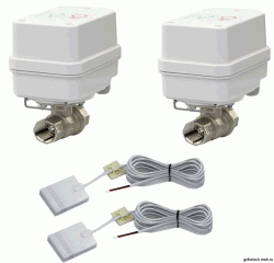 Автономная система от протечек с 2мя кранами 3/4