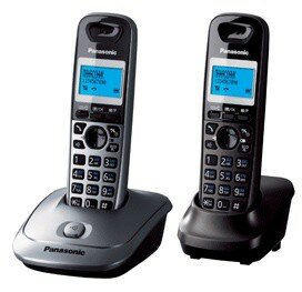 Panasonic KX-TG2512RU2 {Доп трубка в комплекте АОН Caller ID спикерфон полифония}