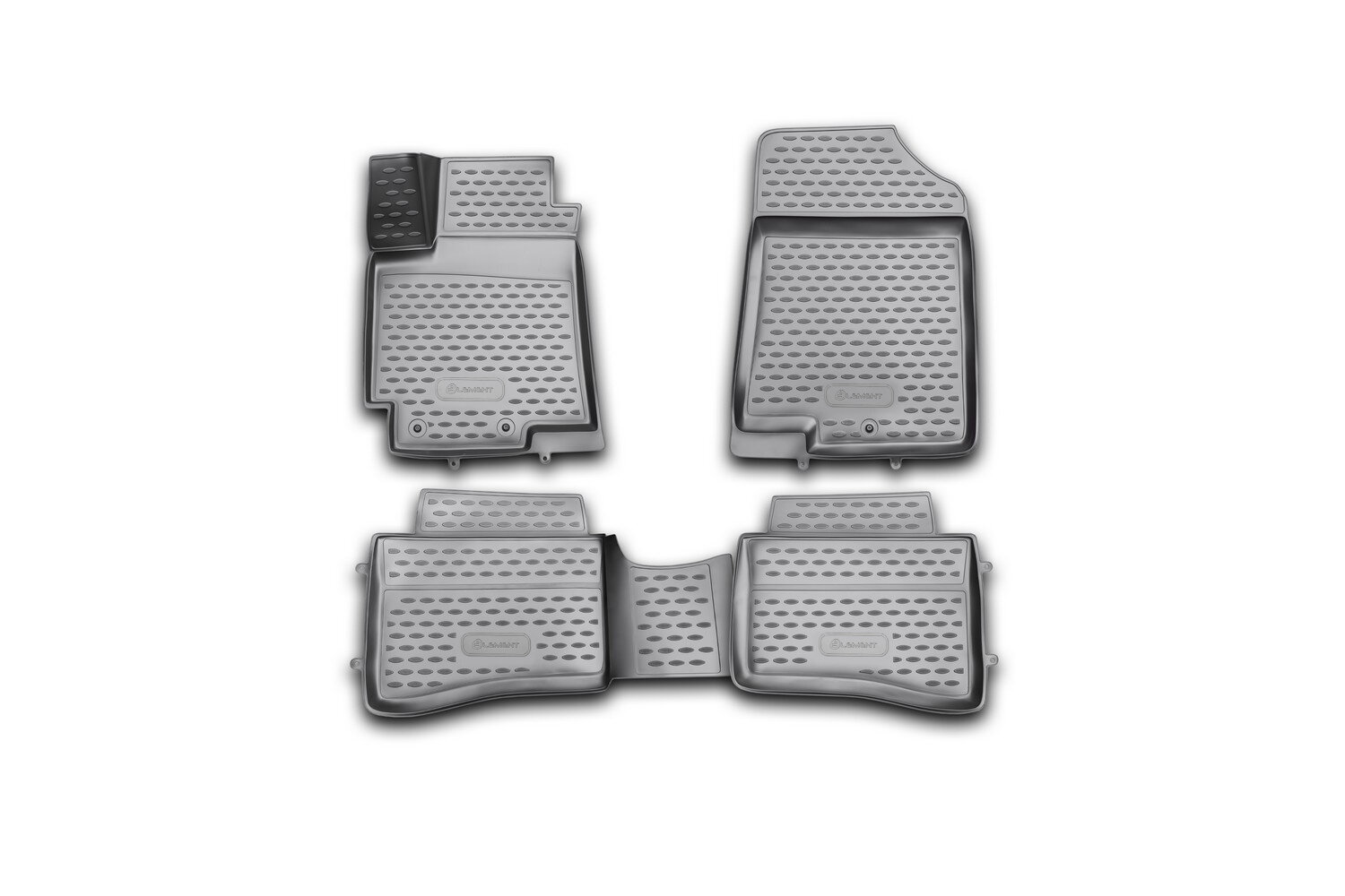 фото Autofamily Коврики 3D в салон KIA Rio (UB), 2011-2014, 2014-2016, 4 шт / Киа Рио
