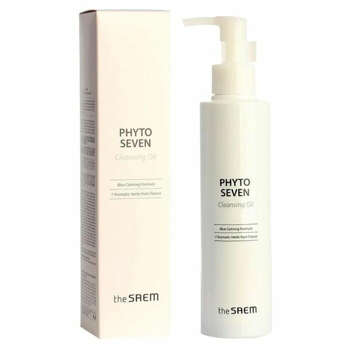 The Saem Очищающее масло с успокаивающим фито-комплексом 200 мл Phyto Seven Cleansing Oil