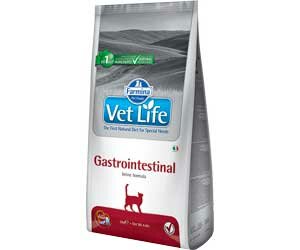 Лечебный сухой корм Farmina для кошек при нарушениях жкт vet life feline gastrointestinal 2кг