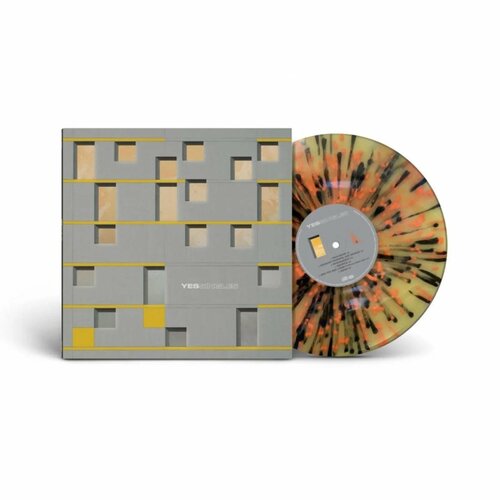 YES - YESSINGLES (LP yellow, orange, black splatter) виниловая пластинка