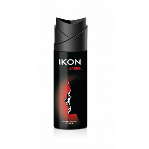 Мужской дезодорант-спрей Ikon REBEL, 200 мл
