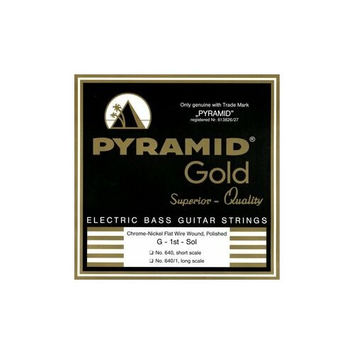 Струны для бас-гитары Pyramid Bass Gold 640/5B 45-126
