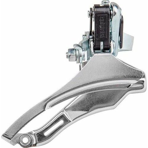 фото Переключатель скоростей передний kfd-01 42t 5-7 скоростей верхняя тяга хомут 28.6 мм stels 370126