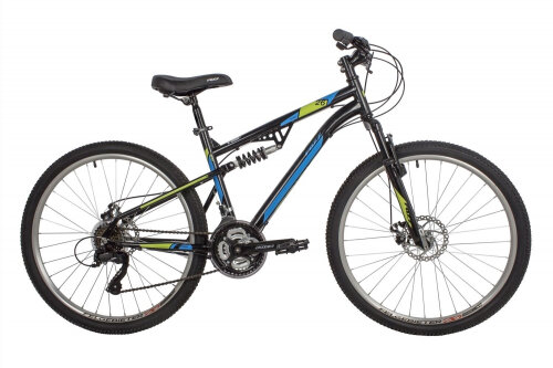 Горный велосипед Foxx 26" Matrix черный, размер 18" 26SFD.Matrix.18BK2