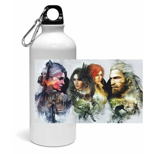 фото Спортивная бутылка the witcher № 18 bugrikshop