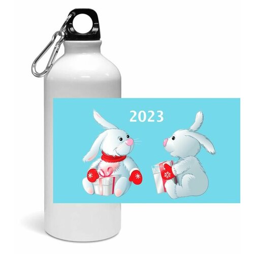 фото Спортивная бутылка год кролика №5 animashop
