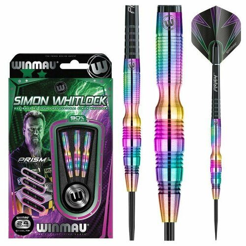 дротики winmau simon whitlock brass steeltip 22gr Дротики WINMAU SIMON WHITLOCK tungsten 22g 1408.22 (1866) New`23