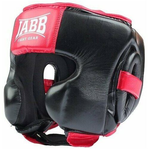 Шлем боксерский Jabb JE-6026 M black/red