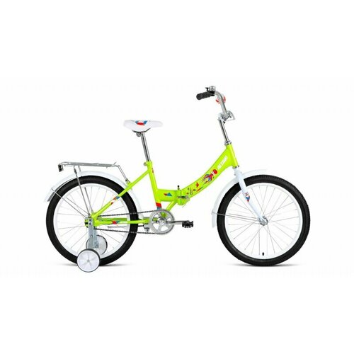 Велосипед 20 FORWARD ALTAIR KIDS COMPACT (1-ск.) 2022 зеленый велосипед altair kids 16 16 1 ск 2020 2021 ярко зеленый синий 1bkt1k1c1003
