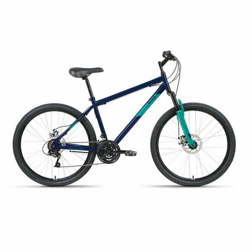 Велосипед 26 Altair MTB HT 26 2.0 D 21 ск Темно-синий/Бирюзовый 2022 г 17 RBK22AL26109