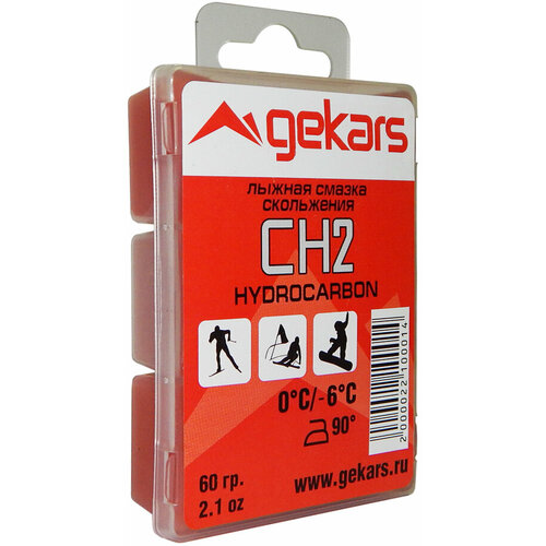 GEKARS Парафин скольжения GEKARS СН-2 темп. 0-6С 60 гр. красный