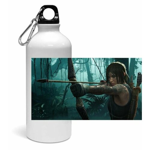 фото Спортивная бутылка расхитительница гробниц, tomb raider №8 animashop