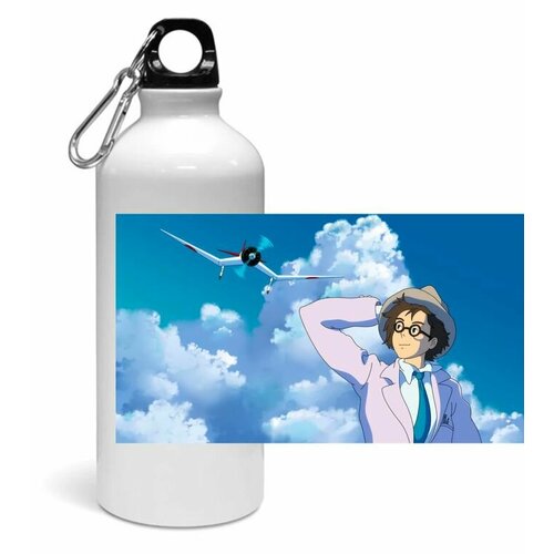фото Спортивная бутылка ветер крепчает, the wind rises №3 animashop
