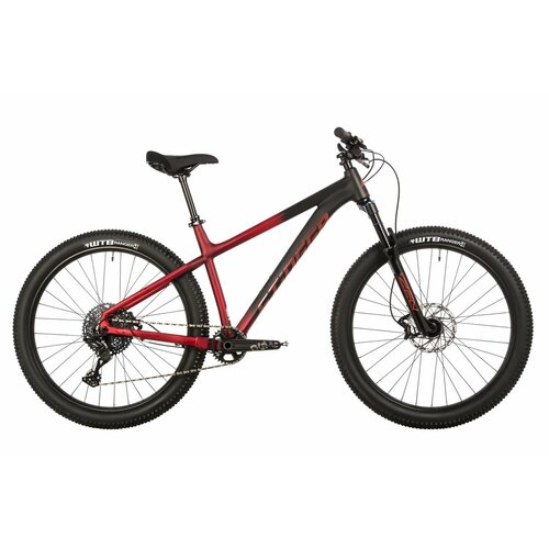 Велосипед Stinger Quest Std 27.5 (2023) (Велосипед STINGER 27.5 QUEST STD красный, алюминий, размер MD) система prowheel solid 248t f 1b 48t 170mm