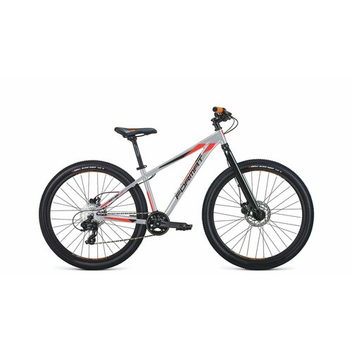 Велосипед FORMAT 6411 LE 26" (2021) (Велосипед FORMAT 6411 LE (26" 9 ск. рост. OS) , серебристый, RBKM1J369001)