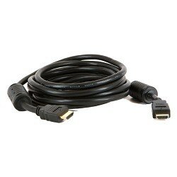 5bites Кабель HDMI DVI APC-014-100 Кабель HDMI M HDMI M V1.4b, высокоскоростной, ethernet+3D, зол. разъемы, ферр. кольца, 10м.