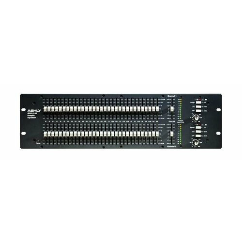 GQX-3102S/ 31-полосный графический эквалайзер (стерео), 3RU /ASHLY