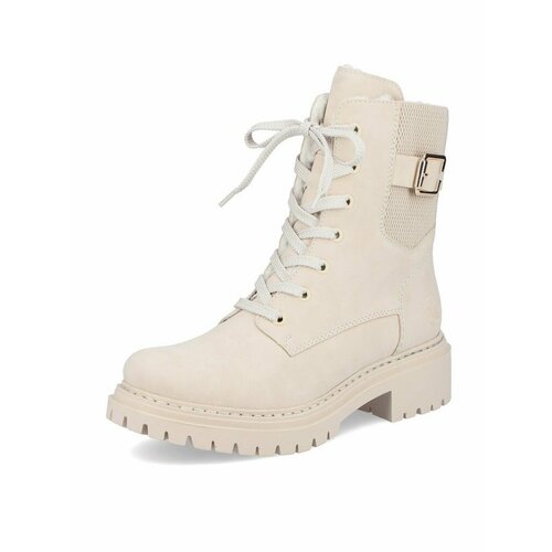 фото Ботинки rieker, размер 42, бежевый