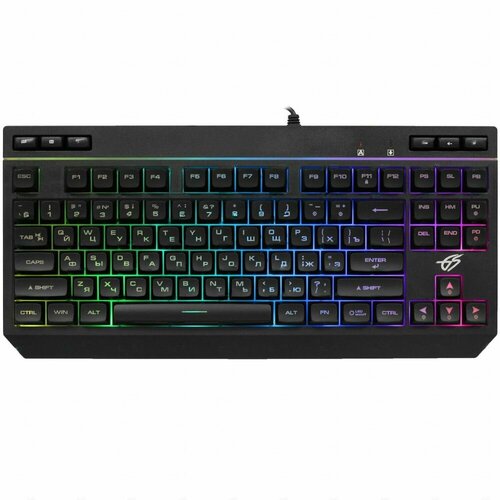 Клавиатура проводная DEXP Friendly Fire TKL 319600₽