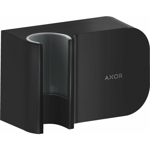 Шланговое подсоединение Axor One с держателем для душа, матовый черный 45723670