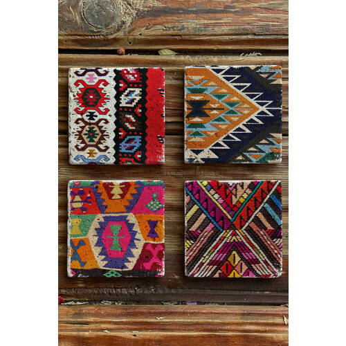 Набор подставок для кружек из натурального камня Oscar Stone