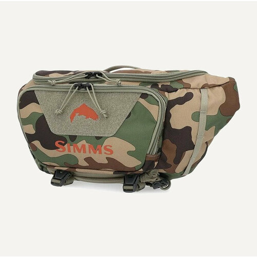 фото Simms сумка simms tributary hip pack 5л woodland camo,