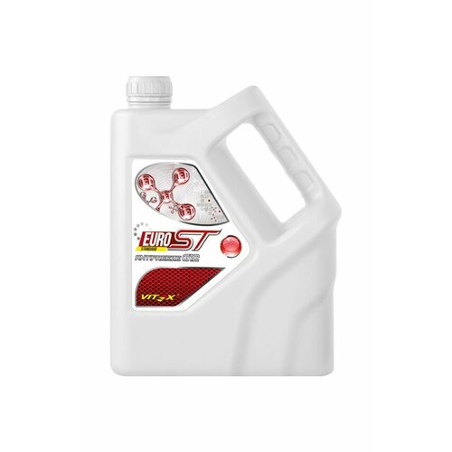 Жидкость охлаждающая низкозамерзающая antifreeze vitex g12 euro st standard (красный) 5л