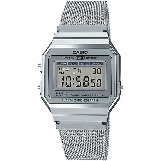 Наручные часы CASIO Vintage, серый/серебряный