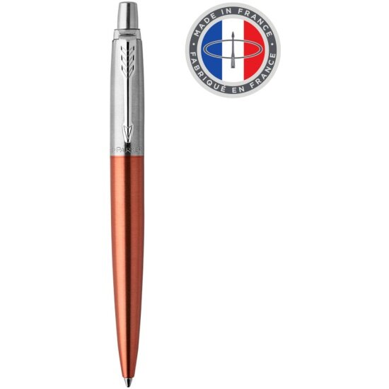 Ручка шариковая Parker Jotter Core K63 (CW1953189) Chelsea Orange CT M чернила син. подар. кор.