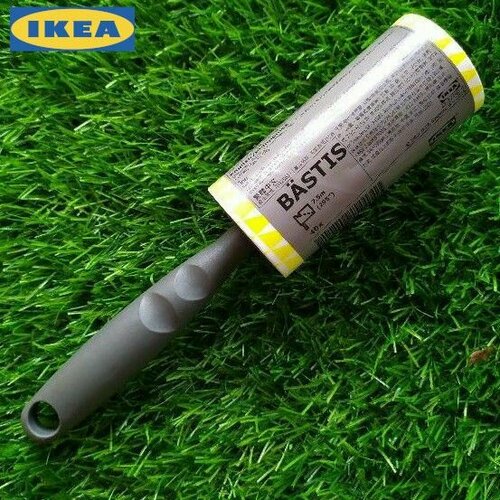 Ролик для чистки одежды и сбора пыли и шерсти IKEA BASTIS, икеа бэстис белый