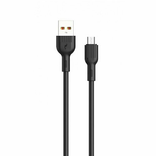 Дата-кабель USB универсальный MicroUSB SKYDOLPHIN S03V (черный)