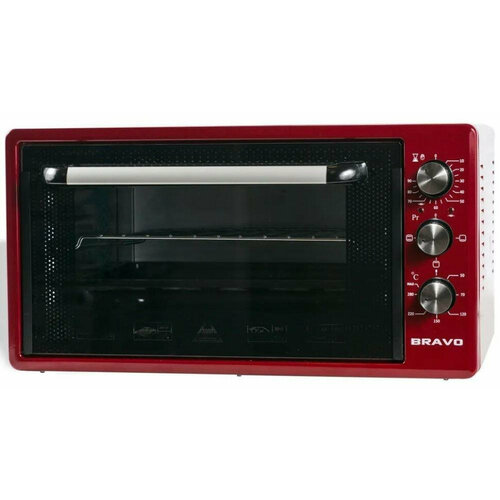 Мини-печь Bravo FO-381R красная 800400₽