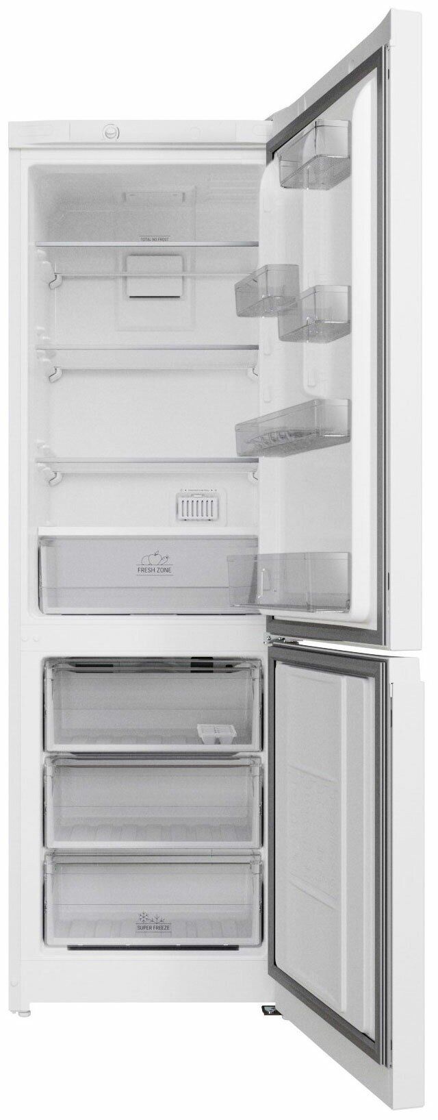 Двухкамерный холодильник Hotpoint HT 4180 W, No Frost, белый - фотография № 8