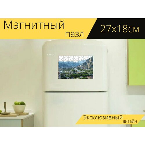 Магнитный пазл Вентимилья, поток, мост на холодильник 27 x 18 см. магнитный пазл вентимилья поток мост на холодильник 27 x 18 см