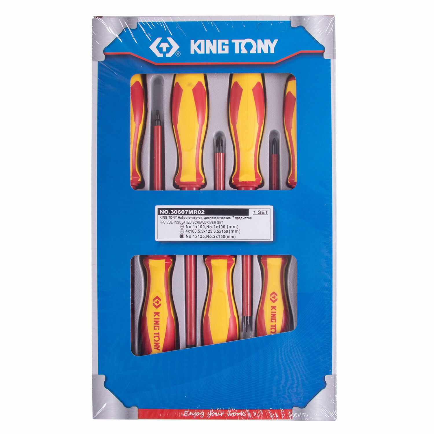 Набор отверток King TONY - фото №1