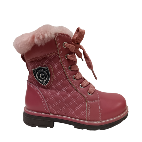 фото Ботинки сказка, размер 27, розовый