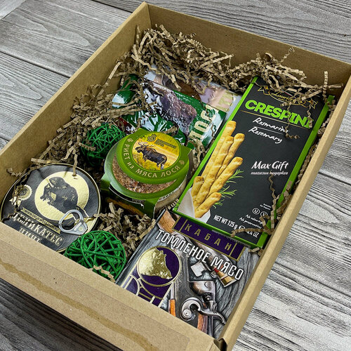 Изображение товара Подарочный набор "Мясные Дары" - идеальный подарок для мужчин!