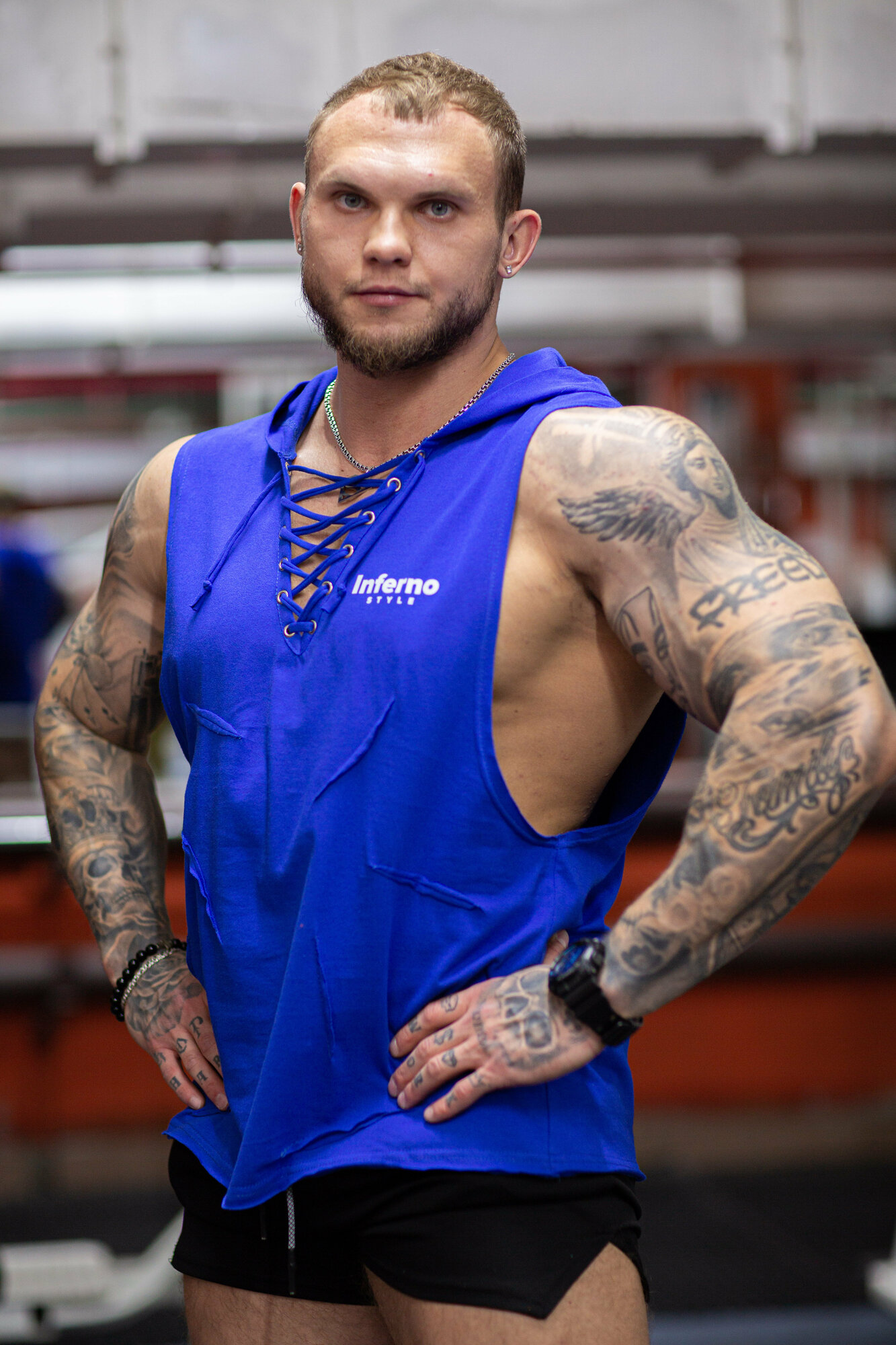 Майка Inferno Style, размер 4XL, синий — фото 1