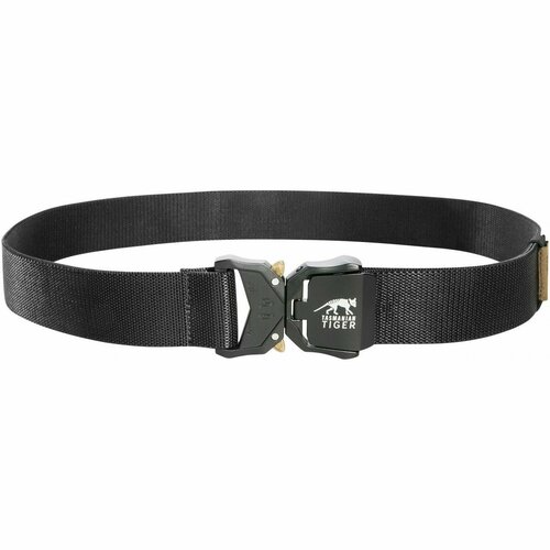 Тактический поясной ремень Tasmanian Tiger QR Stretch Belt 38mm (черный) тактический ремень tasmanian tiger tt tac belt 105 см 7696 040