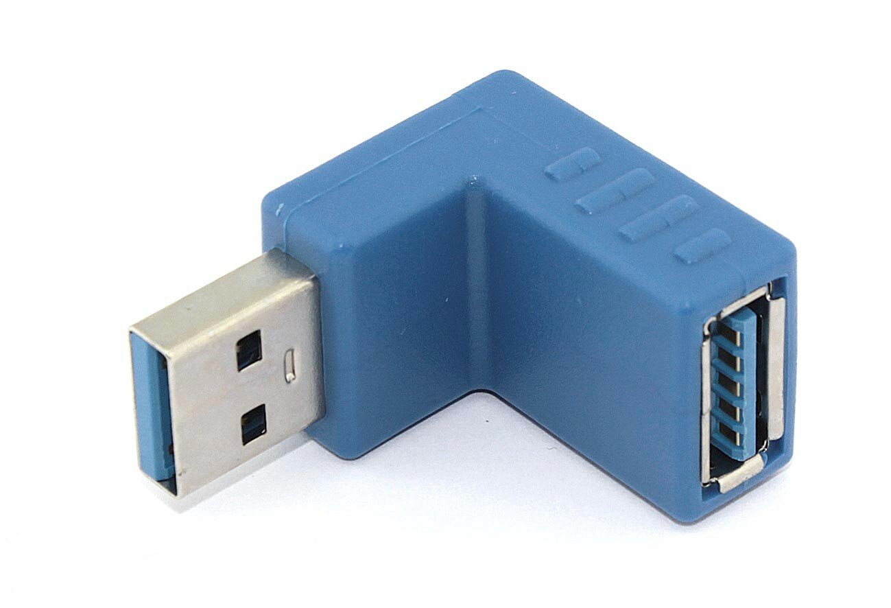 фото Угловой удлинитель USB Type A с поворотом наверх