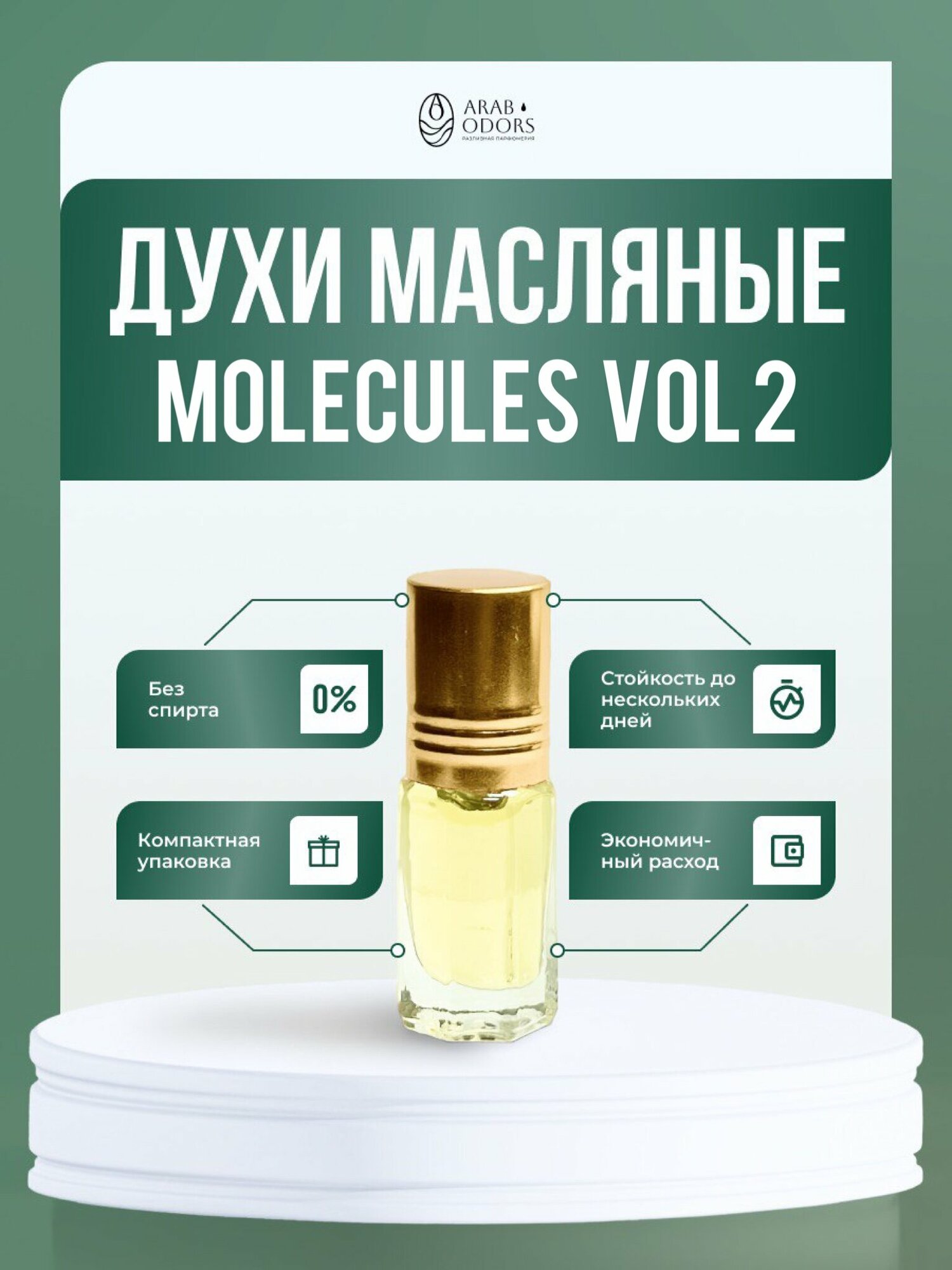 Molecules volume 2 (мотив) масляные духи