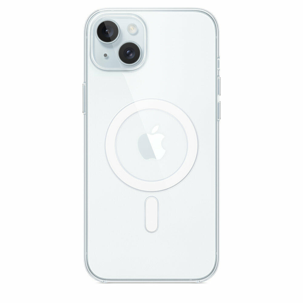 Чехол оригинальный Apple для Iphone 15 Plus Silicone Case - Clear Case - фото №1