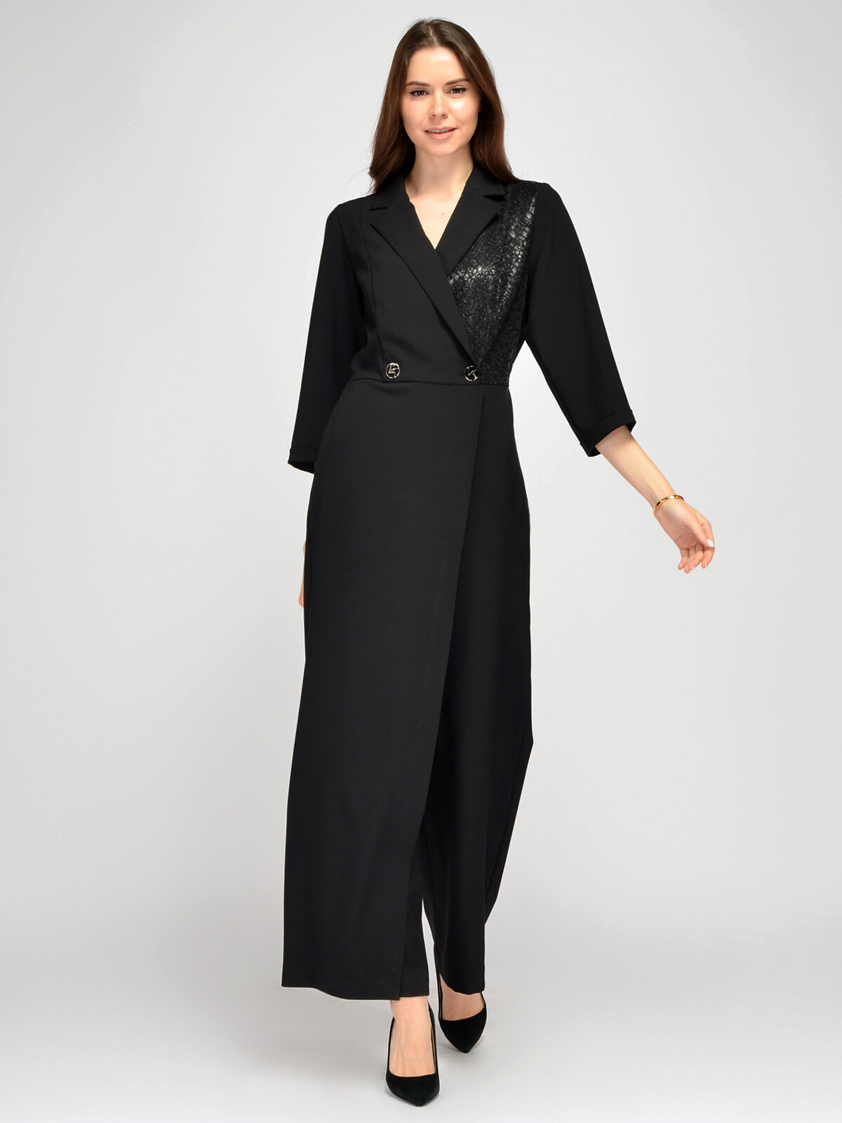 фото Комбинезон брючный женский нарядный большого размера VISERDI 10324-мвл5332510-50