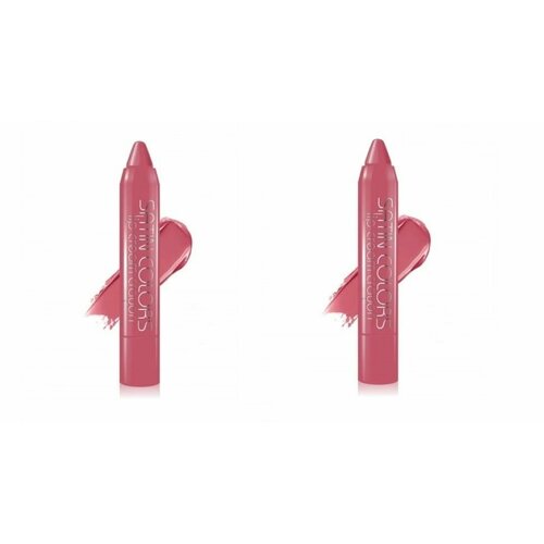 Помада-карандаш для губ Belor Design Smart Girl SATIN COLORS, тон №09, светло-розовый х 2шт