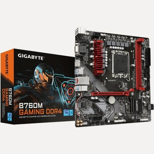 Изображение товара Материнская плата Gigabyte B760M GAMING DDR4 (LGA1700, mATX)